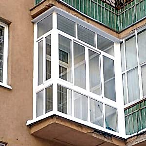 Французское остекление балкона Slidors (Слайдорс)