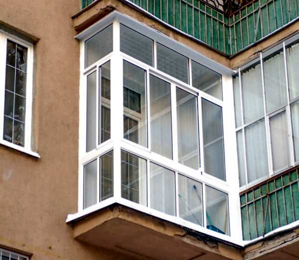 Французское остекление балкона Slidors (Слайдорс)
